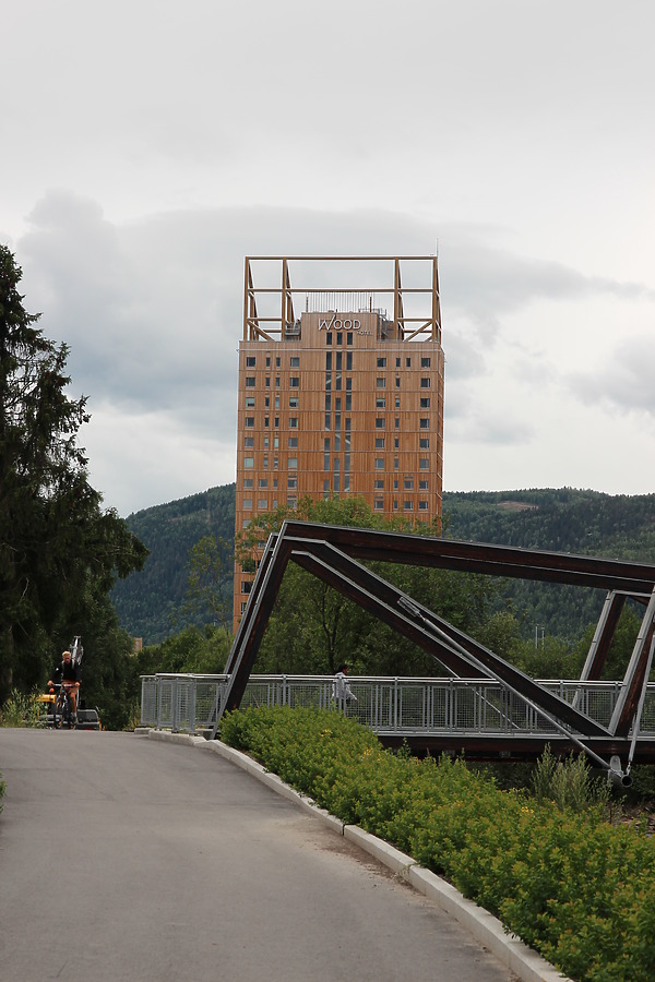 Mjøstårnet by Kjetil Balog