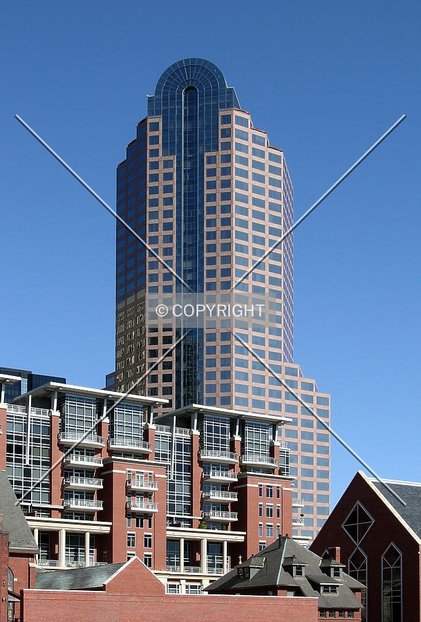 One Wells Fargo Center by Chris Patriarca
