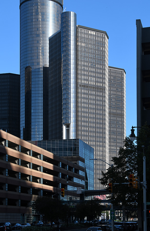 Renaissance Center 100 Tower by John W. Cahill