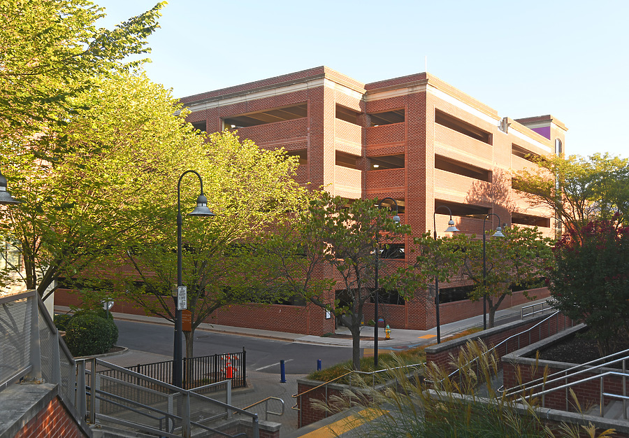 Carroll Creek Parking Deck by John W. Cahill