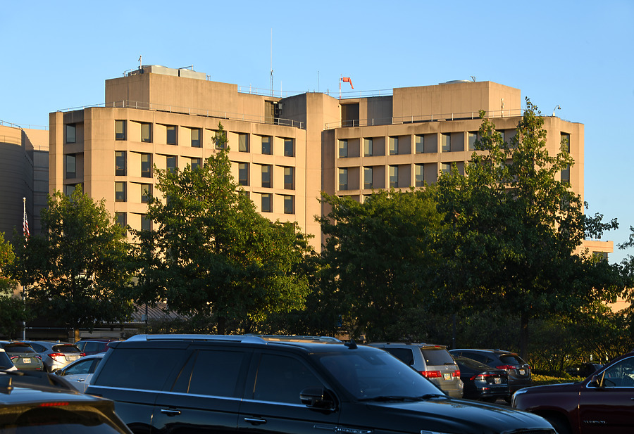 St. Rita's Hospital Patient Tower by John W. Cahill
