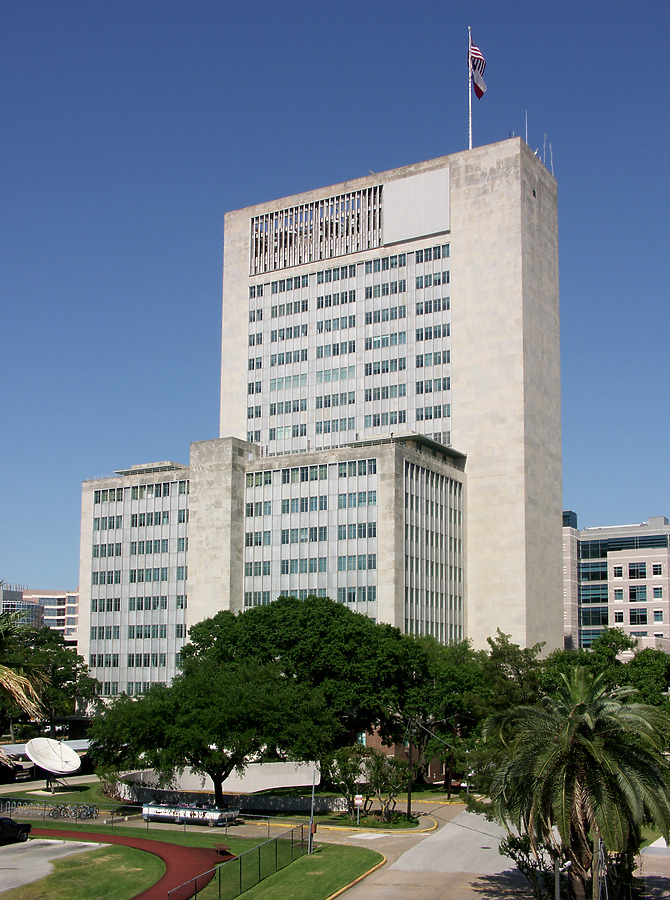 Houston Main Building by Marshall Gerometta
