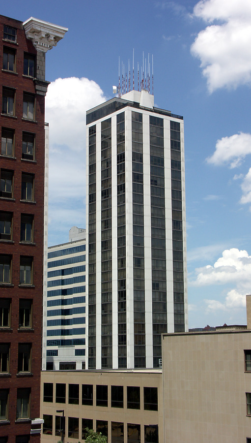 Twin Towers 1 by Marshall Gerometta