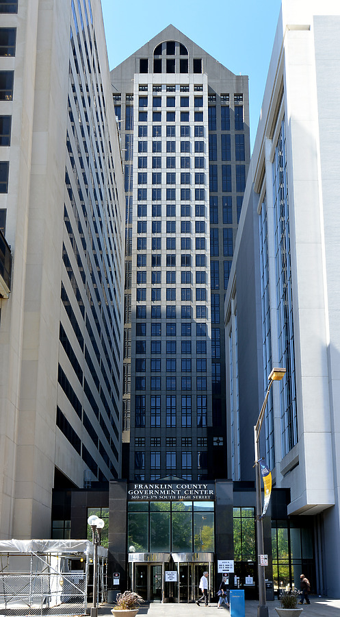 Franklin County Courthouse by John W. Cahill