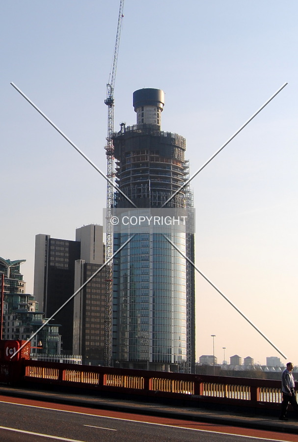 St George Wharf Tower by Rodney Gunn