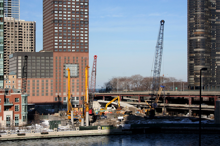 Chicago Spire by Daniel Kieckhefer