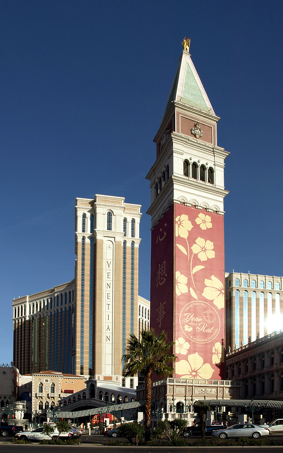 Venetian - Campanile Tower by Marshall Gerometta