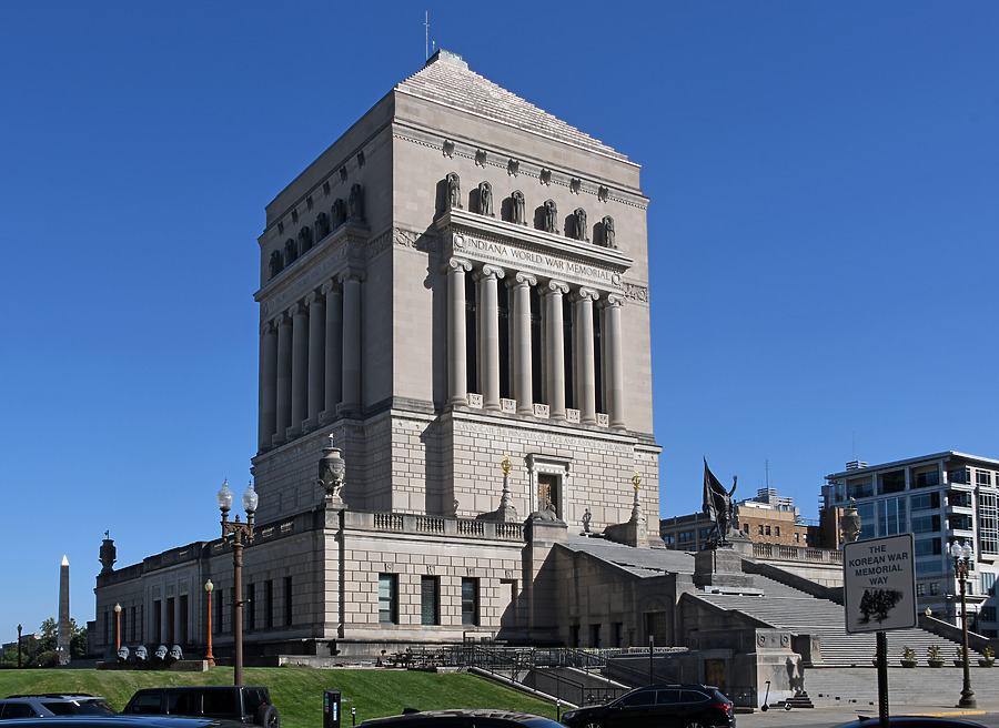 Indiana World War Memorial by John W. Cahill