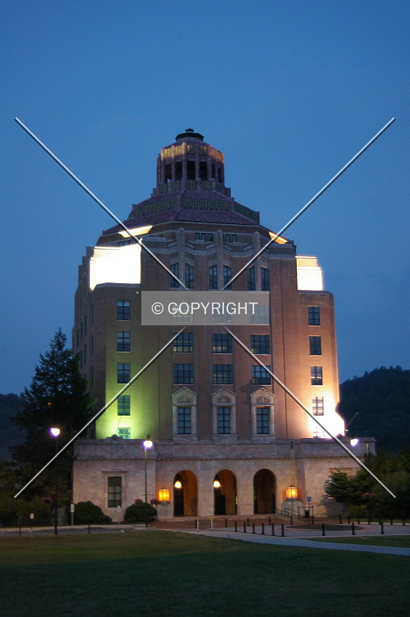 Asheville City Hall by Martin Bugajski