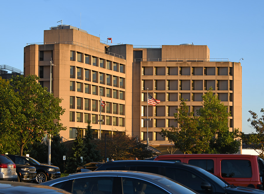 St. Rita's Hospital Patient Tower by John W. Cahill
