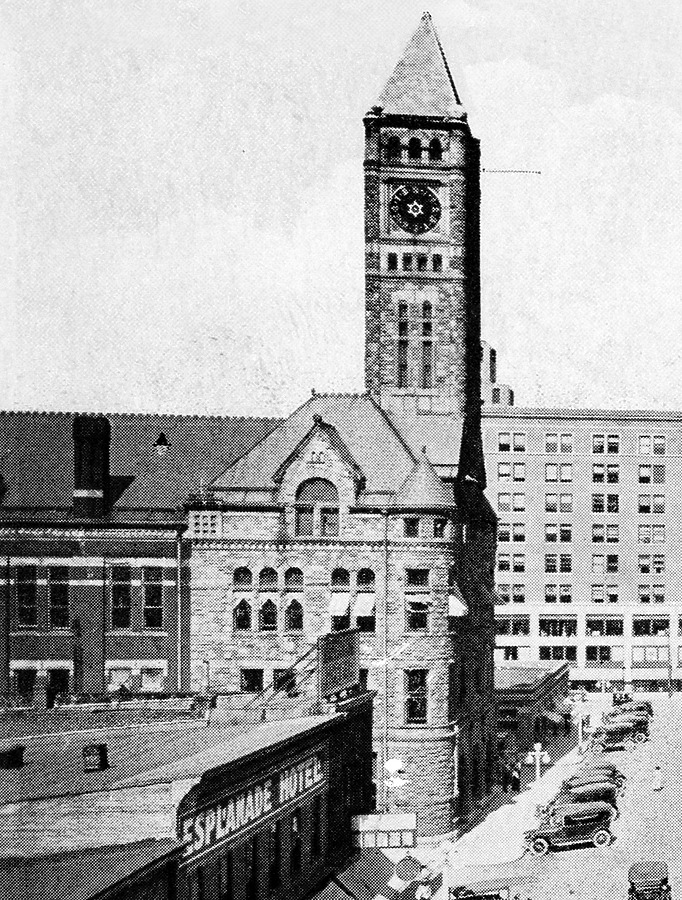 City Building by Library of Congress, Prints & Photographs Division, HABS