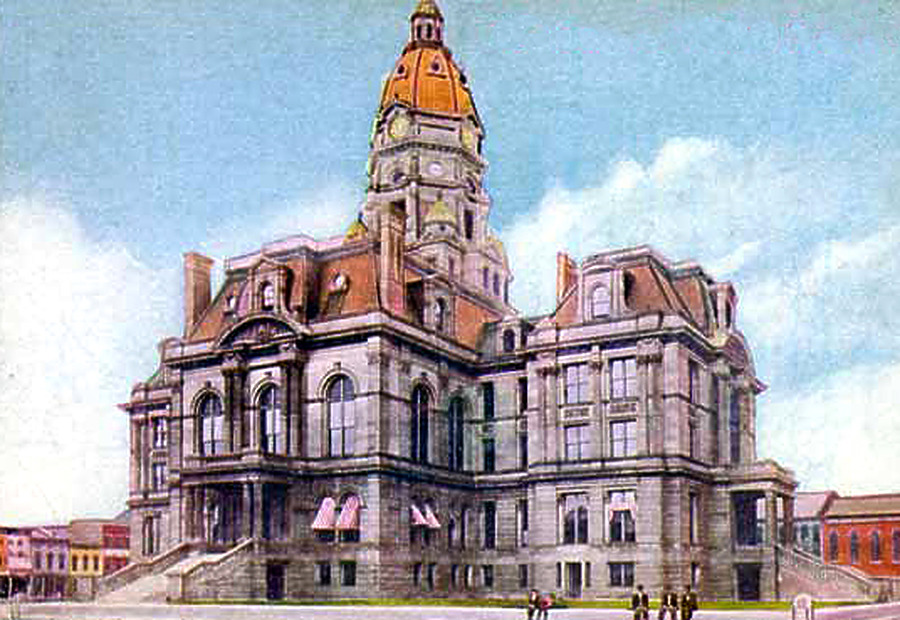Vigo County Courthouse by A. Herz