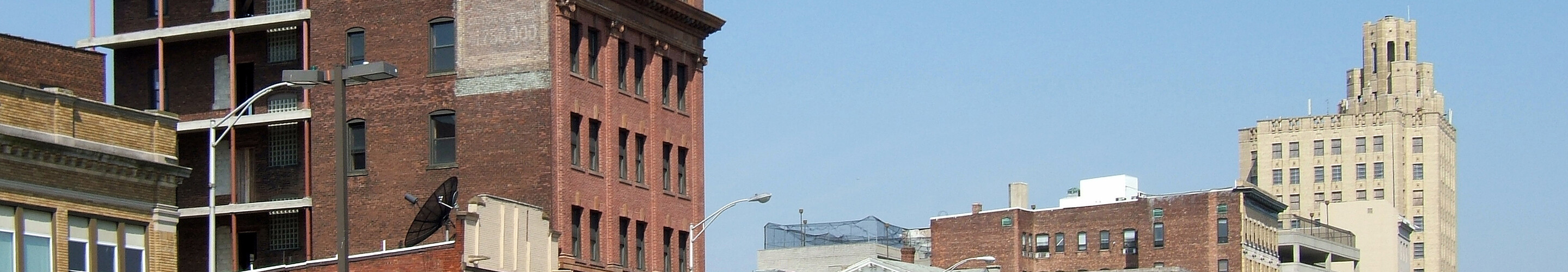 View from the southeast on Main Avenue
