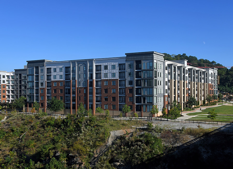 One Riverwalk Apartments - West Building by John W. Cahill