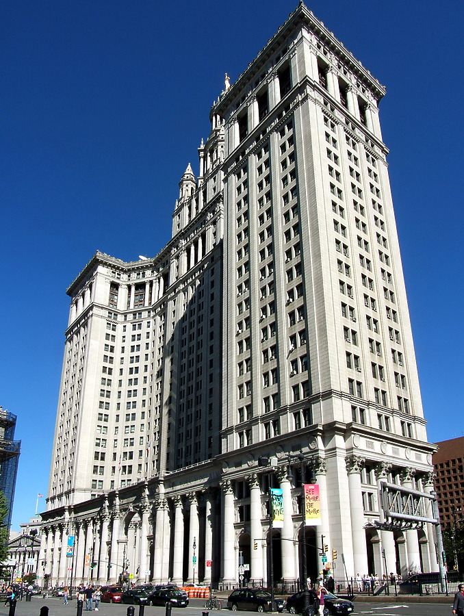 Manhattan Municipal Building by John Cahill