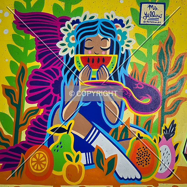 Saint Louis City Flood Wall (South Wall) by Ryan Hildebrand