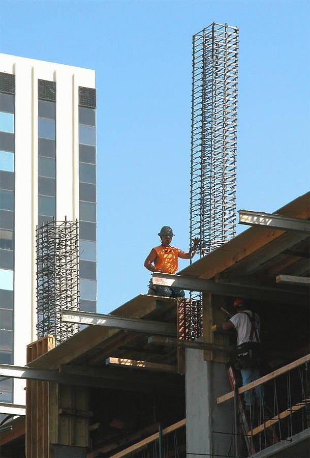 Tower at Convention Center Court by Jim Schwartz
