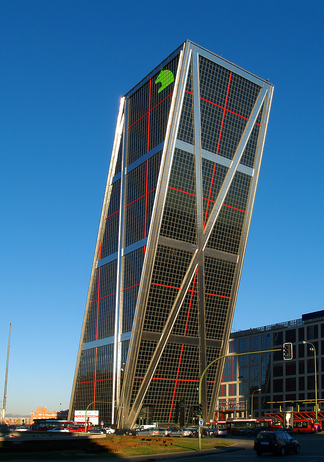Puerta de Europa I by Cesar Serrano