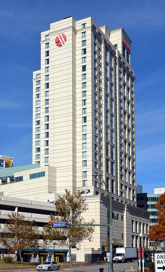 Norfolk Waterside Marriott by John W. Cahill