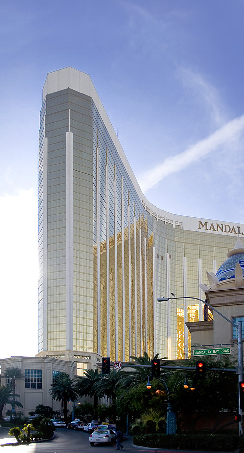 Mandalay Bay Hotel & Casino by Jim Schwartz