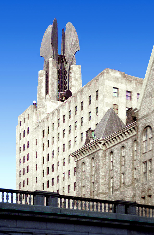 Times Square Building by John Cahill
