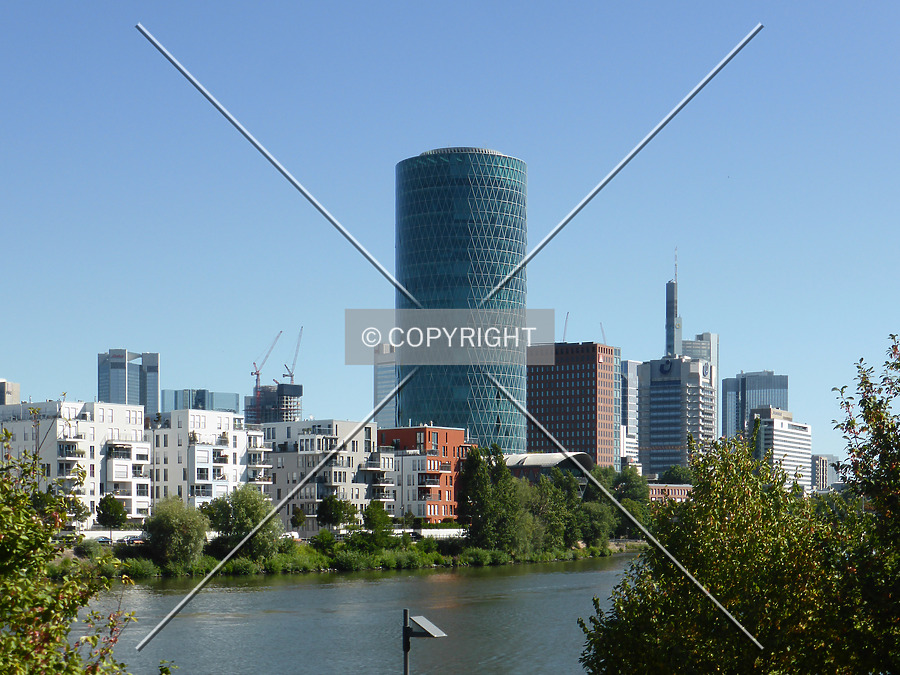 Westhafen Tower by Nephilim