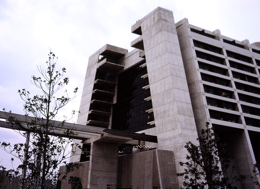 Disney's Contemporary Resort by Ben M. Cahill