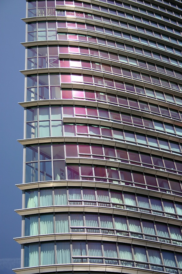 No.1 West India Quay by Tristram Compton