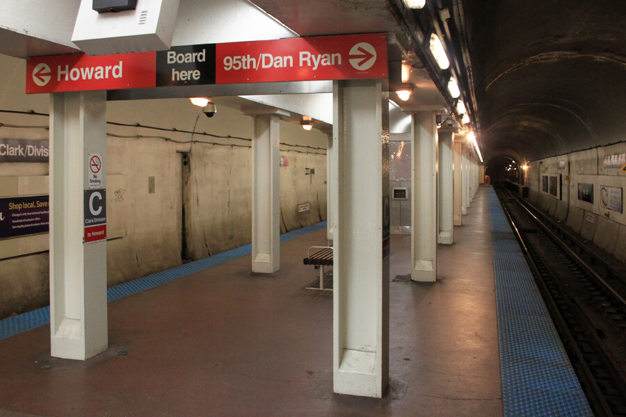 Clark/Division Subway Station