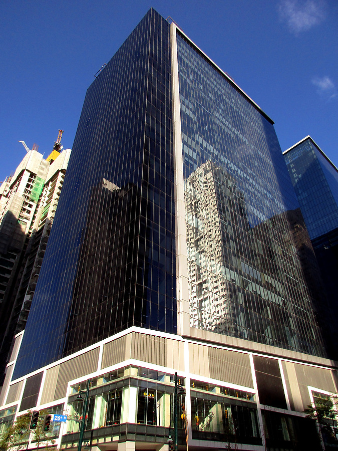 High Street South Corporate Plaza 1 by Daniel Kieckhefer