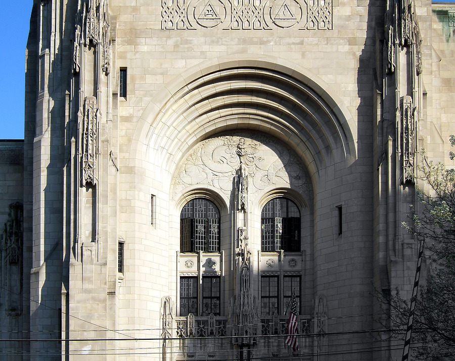 Masonic Temple and Scottish Rite Cathedral by John Cahill