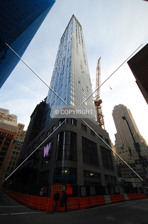 W New York Downtown Hotel and Residences by Royce Douglas