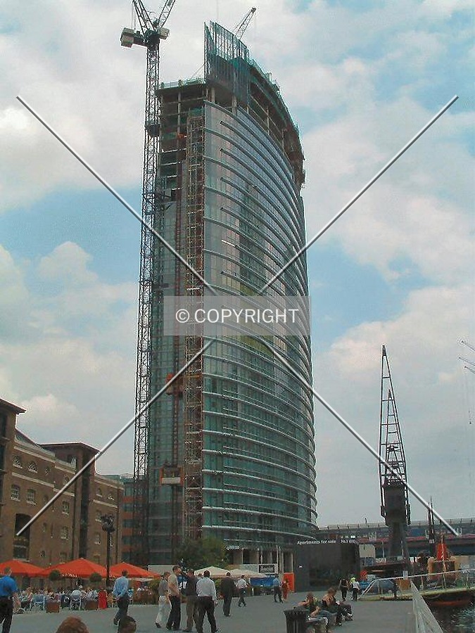 No.1 West India Quay by Mike Stanton
