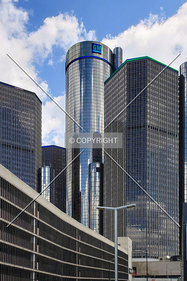 Detroit Marriott at the Renaissance Center by Ryan Hildebrand
