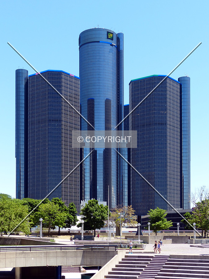 Detroit Marriott at the Renaissance Center by Nate Lindsey