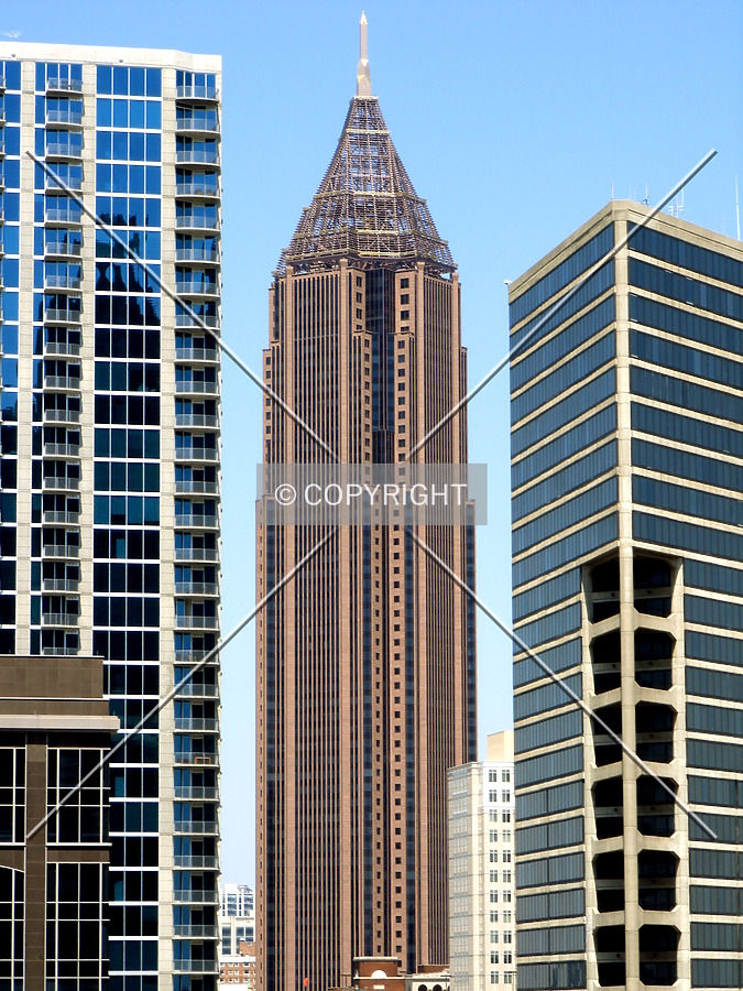 Bank of America Plaza by Clayton Odom