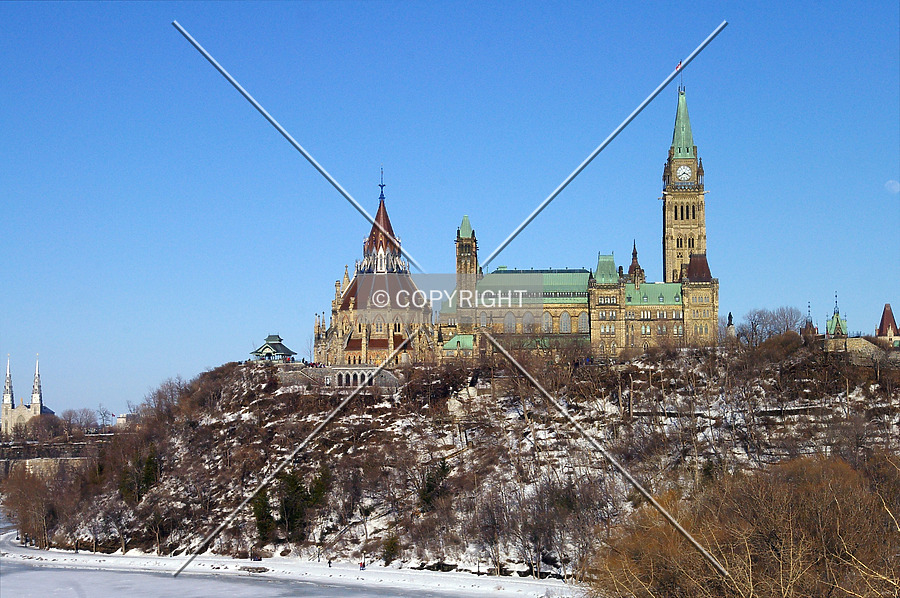 Parliament of Canada by Martin Bugajski