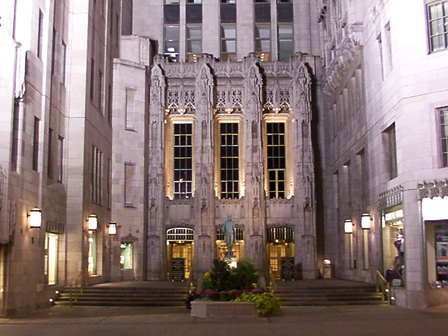 Tribune Tower by Daniel Kieckhefer