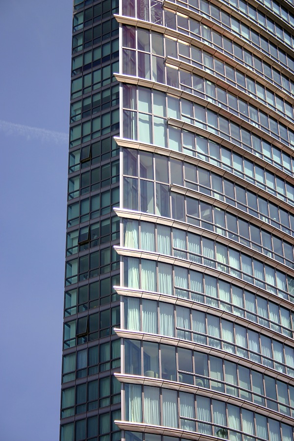 No.1 West India Quay by Tristram Compton