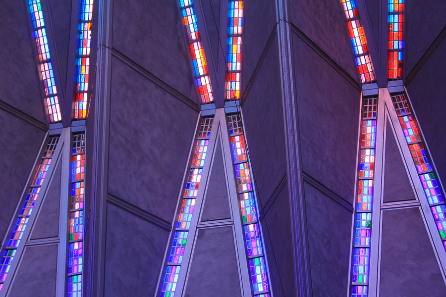 United States Air Force Academy Cadet Chapel by Daniel Kieckhefer