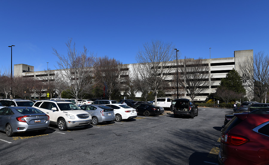 Spartanburg Regional Medical Center - Parking Garage by John W. Cahill