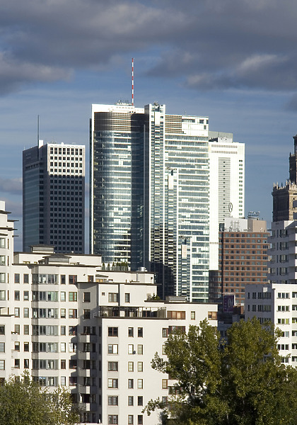 Distant view from the west