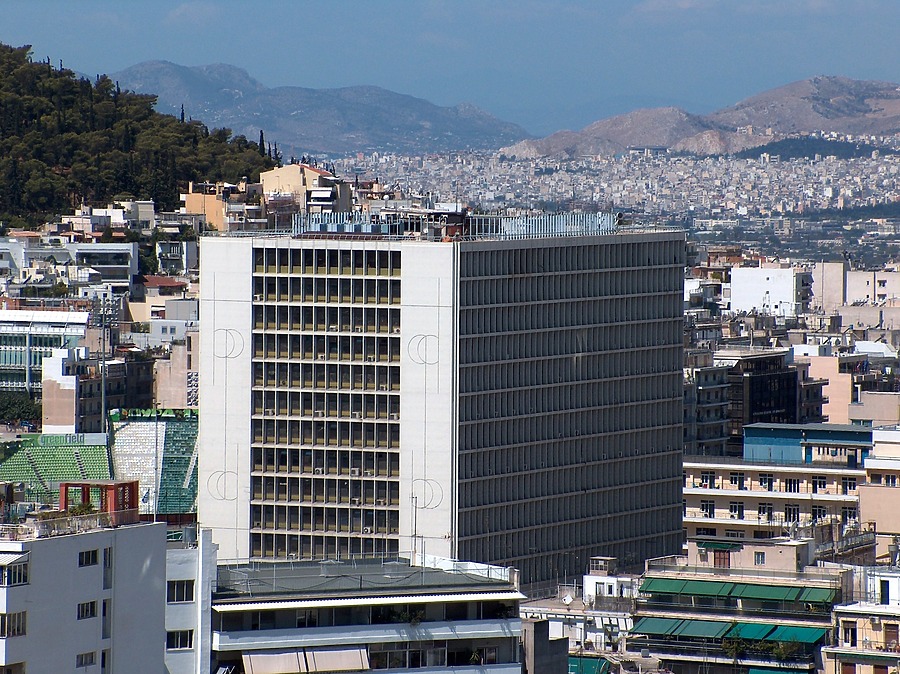 Athens Police Headquarters by Gregory Maloukos