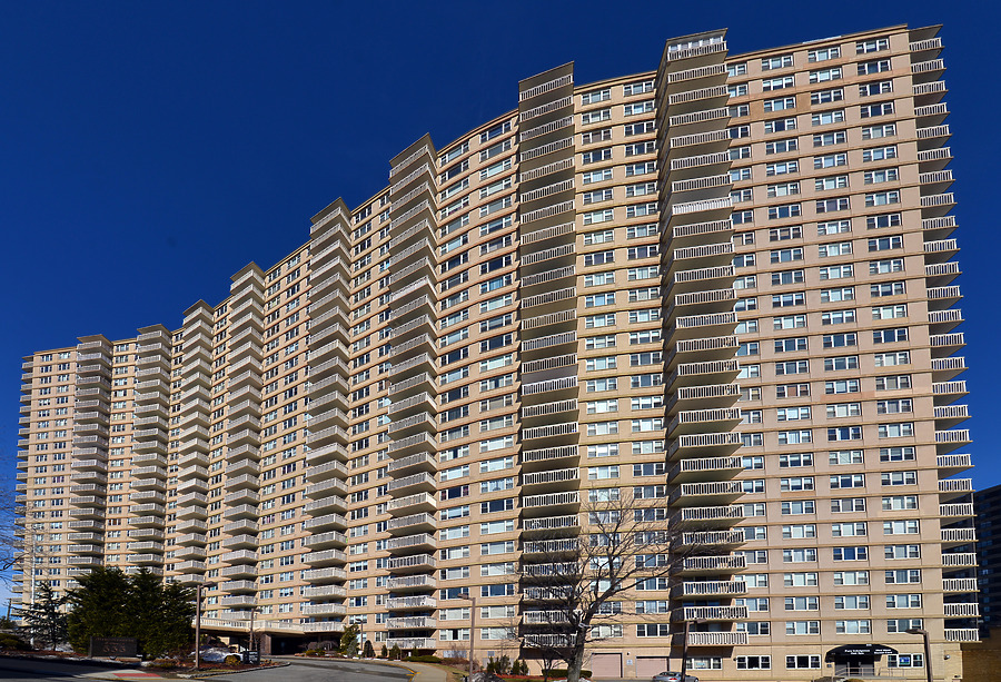 Mediterranean Towers West by John W. Cahill