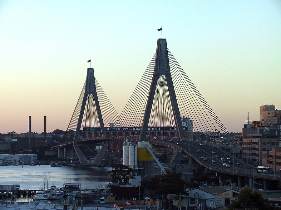 Anzac Bridge by John Bek