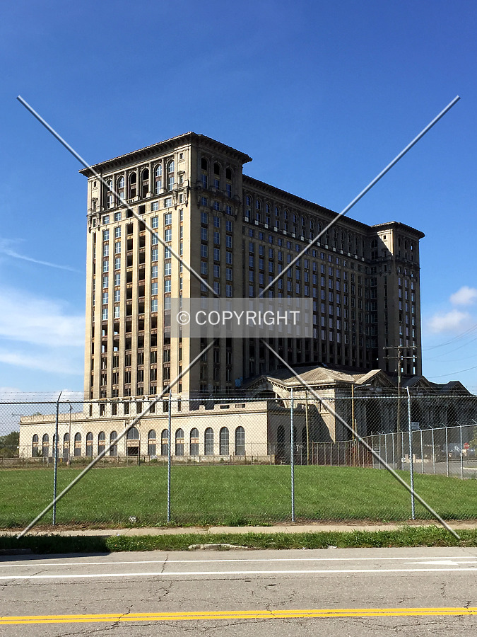 Michigan Central Station by Nate Lindsey