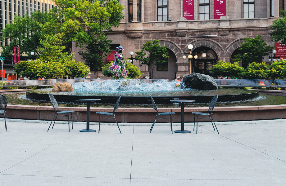 Rice Park Fountain