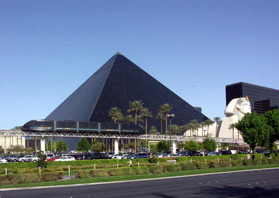 Luxor Pyramid by Marshall Gerometta