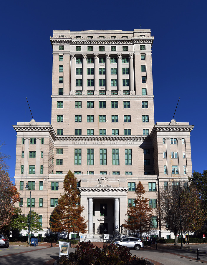 Buncombe County Courthouse by John W. Cahill
