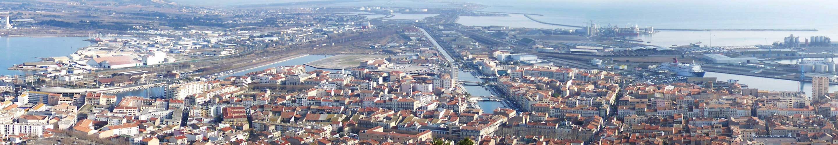 Panorama of Sète